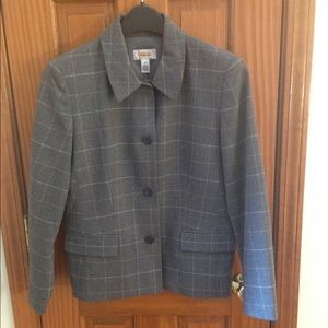 Gray wool jacket